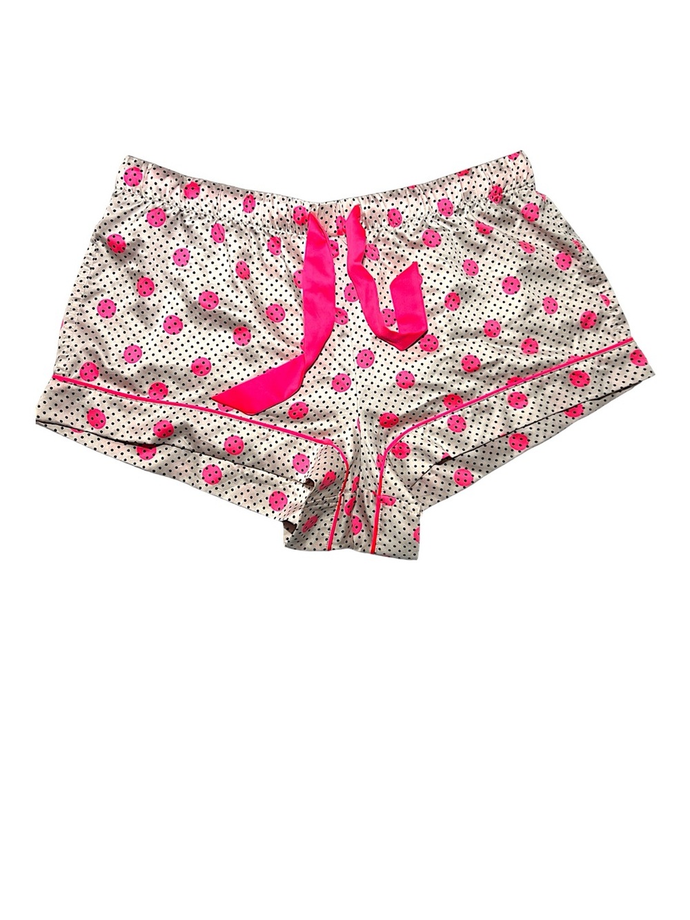 Victoria’s Secret Polka-Dot Silky Shorts